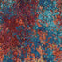 2' X 4' Atlantic Abstract Power Loom Non Skid Area Rug